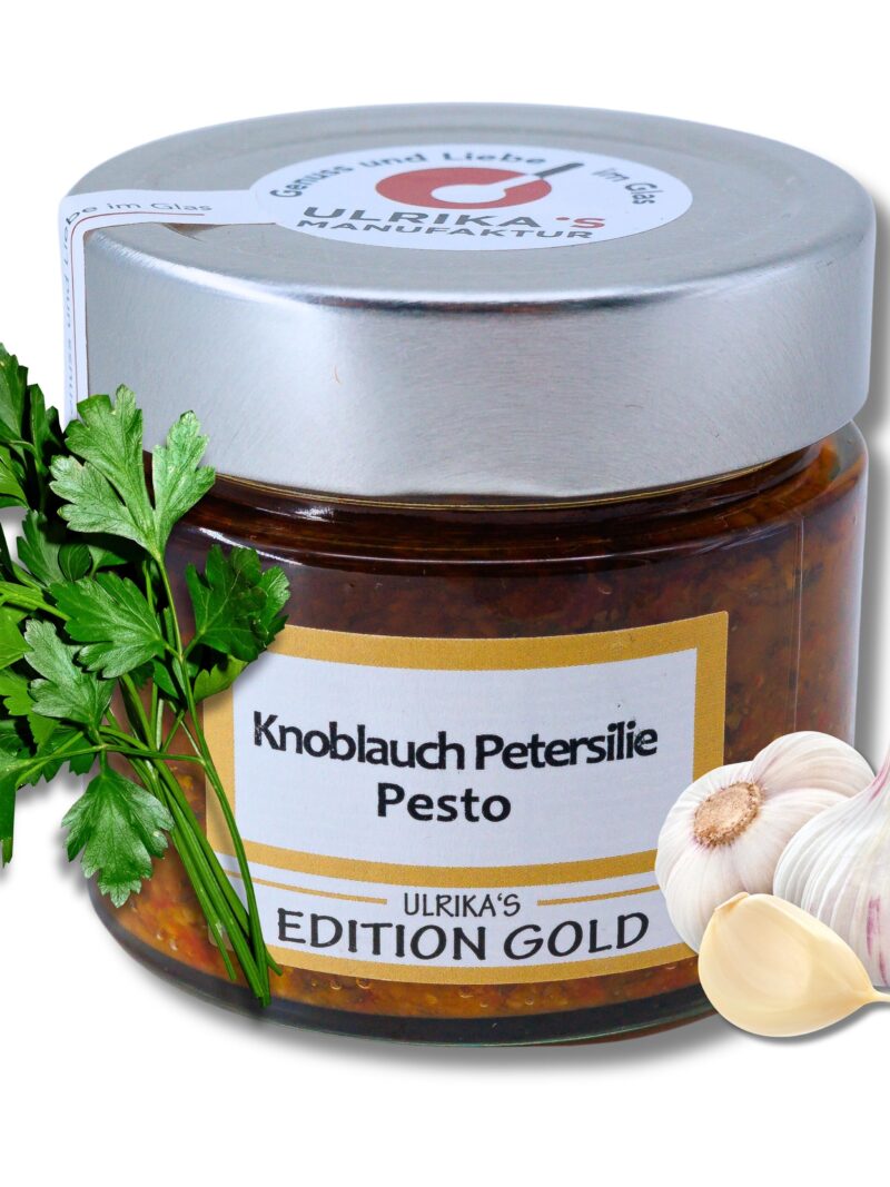 Knoblauch-Petersilie Pesto
